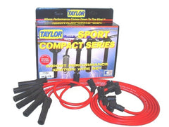 Taylor Cable Products 77284 8mm Spiro-Pro custom 6 cyl red