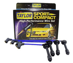 Taylor Cable Products 77626 8mm Spiro-Pro custom 4 cyl blue