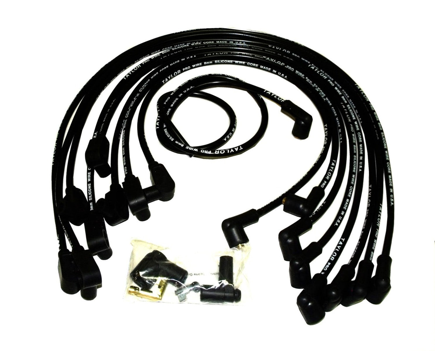 Taylor Cable Products 79014 409 Spiro-Pro race fit 135 12in. black