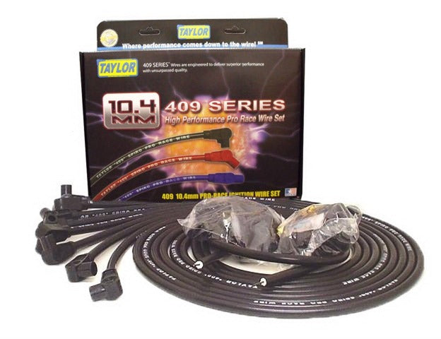 Taylor Cable Products 79051 409 Spiro-Pro univ 8 cyl 90 black