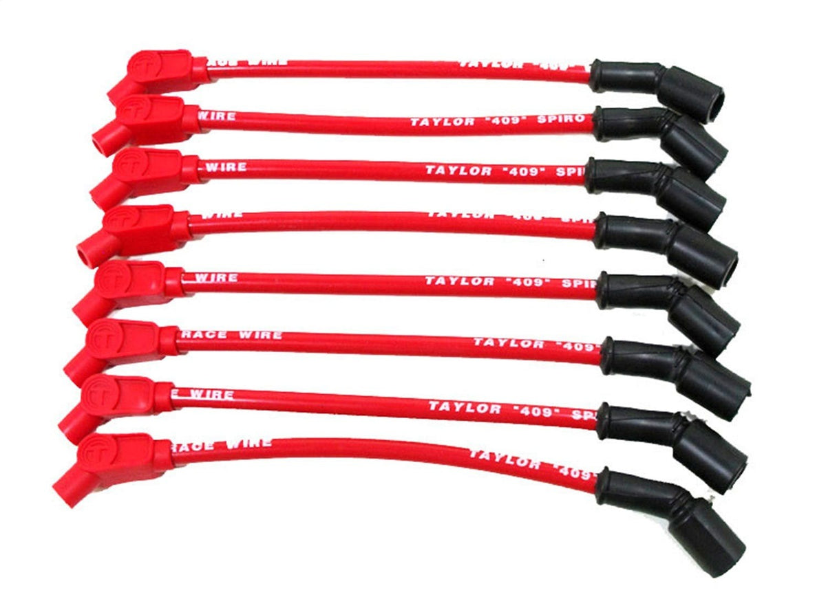 Taylor Cable Products 79213 409 Spiro-Pro race fit 135 red