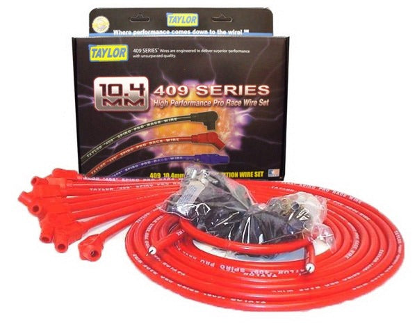 Taylor Cable Products 79253 409 Spiro-Pro univ 8 cyl 135 red
