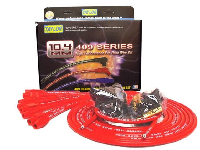 Taylor Cable Products 79255 409 Spiro-Pro univ 8 cyl 180 red