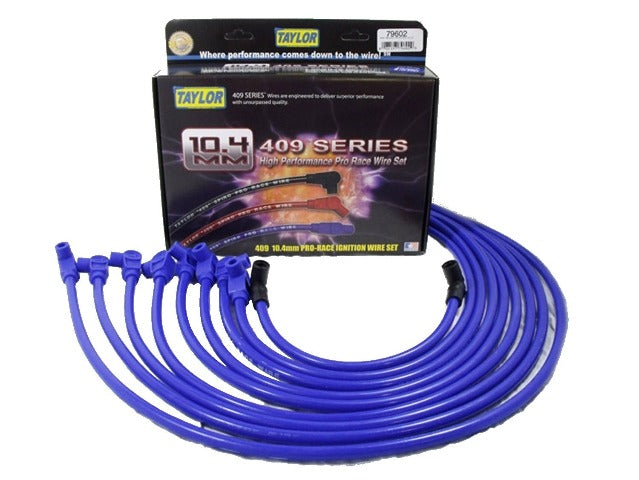 Taylor Cable Products 79602 409 Spiro-Pro race fit blue