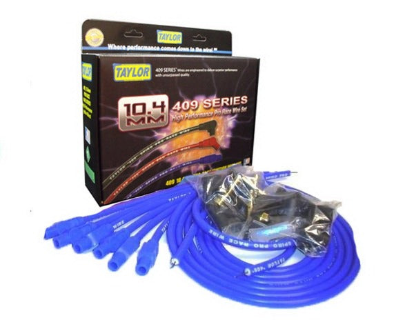 Taylor Cable Products 79645 409 Spiro-Pro univ 6 cyl 180 blue