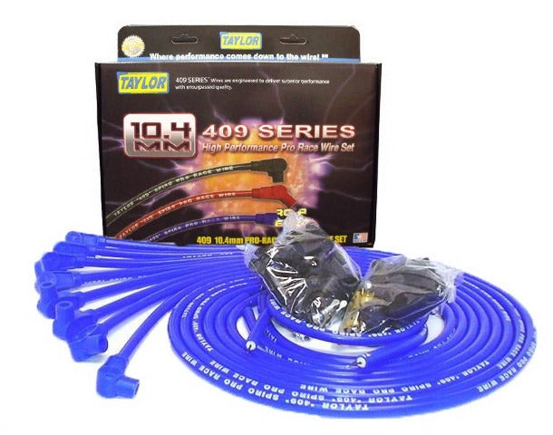 Taylor Cable Products 79651 409 Spiro-Pro univ 8 cyl 90 blue