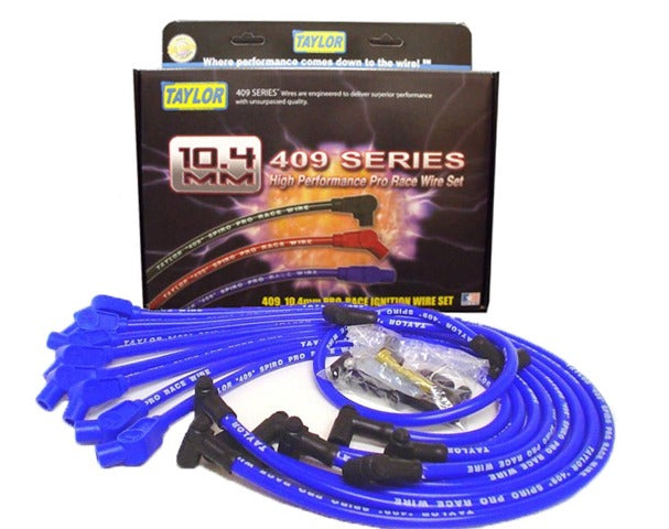 Taylor Cable Products 79658 409 Spiro-Pro race fit blue