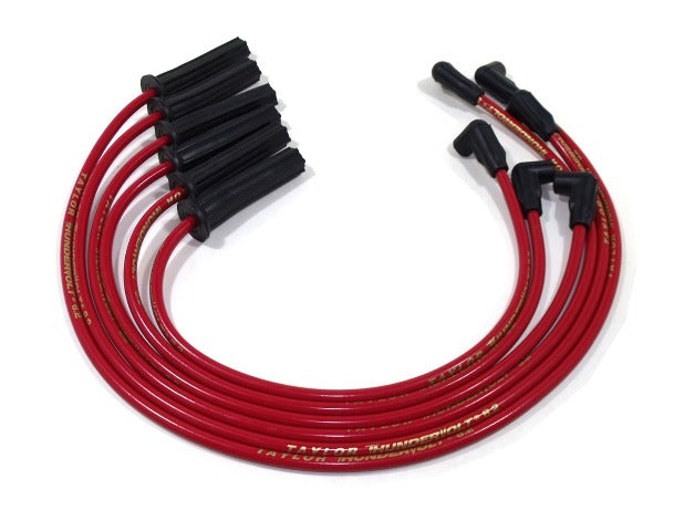 Taylor Cable Products 82200 Thundervolt 8.2 custom 6 cyl red