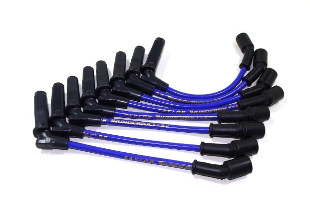 Taylor Cable Products 82625 Thundervolt 8.2 custom 8 cyl blue