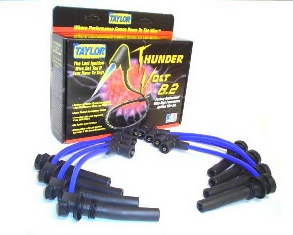 Taylor Cable Products 82641 Thundervolt 8.2 custom 8 cyl blue
