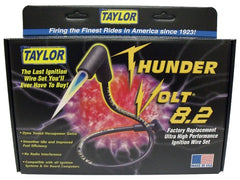 Taylor Cable Products 84090 Thundervolt 8.2 custom 6 cyl black