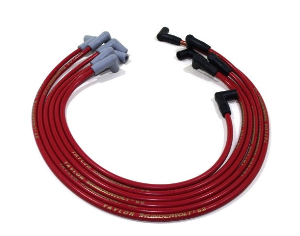 Taylor Cable Products 84243 Thundervolt 8.2 custom 6 cyl red