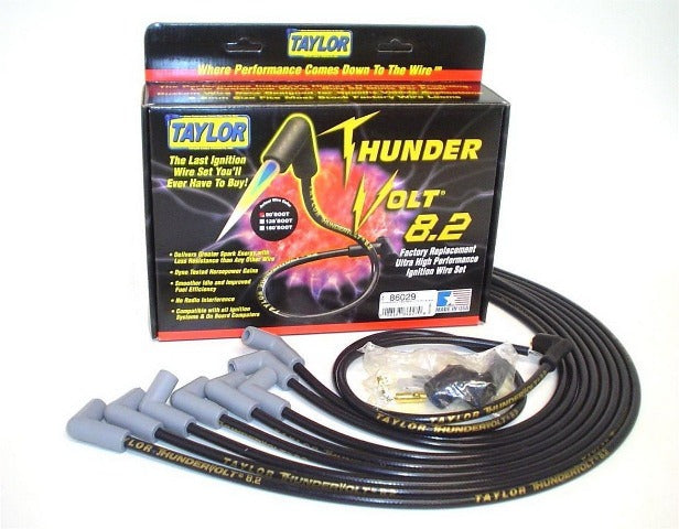 Taylor Cable Products 86029 Thundervolt 8.2 race fit 8 cyl black