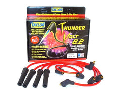 Taylor Cable Products 87250 Thundervolt 8.2 custom 4 cyl red