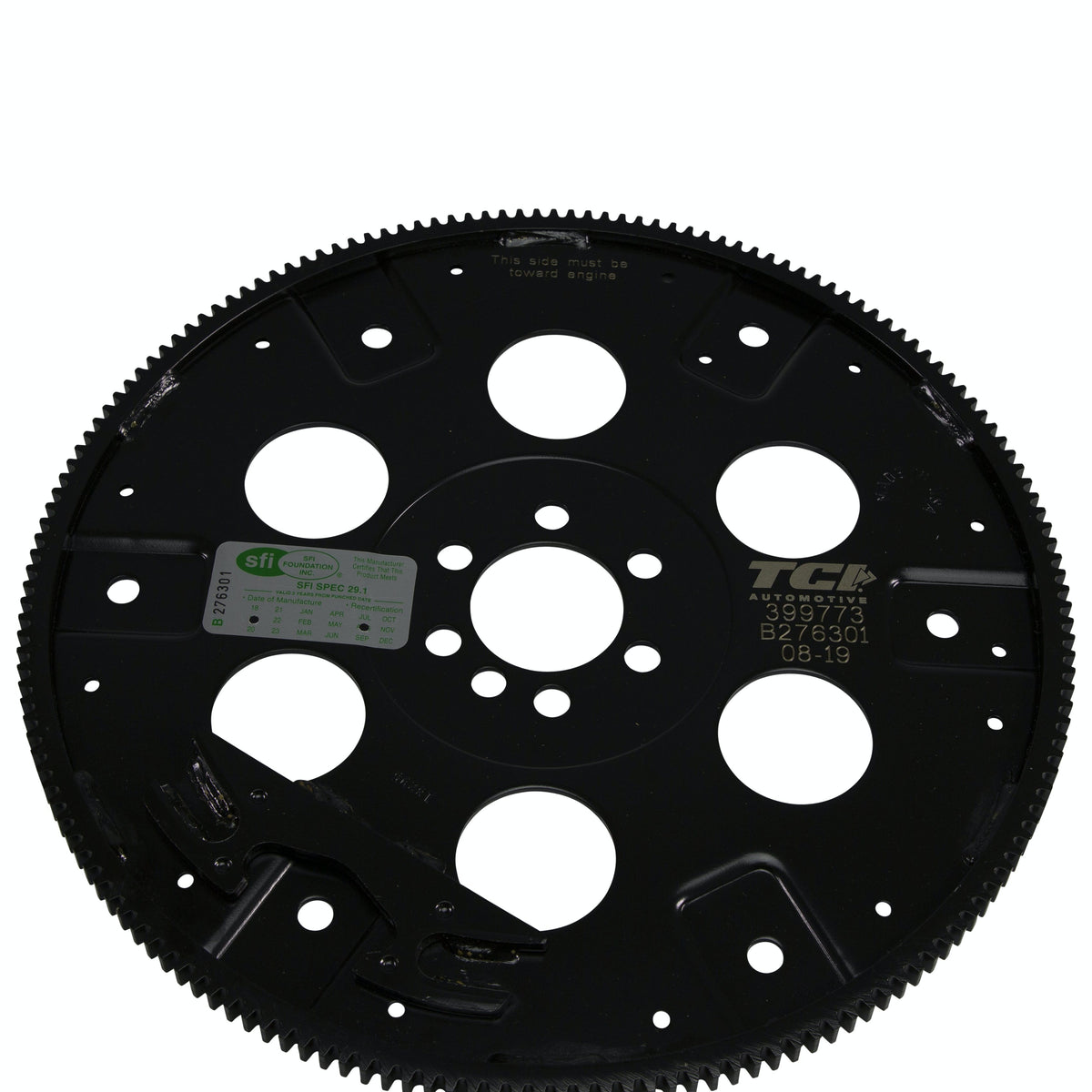 TCI Automotive 399773 Chevrolet 1-Piece Rear Main SBC (86-99)  External Balance Dual Bolt Pattern