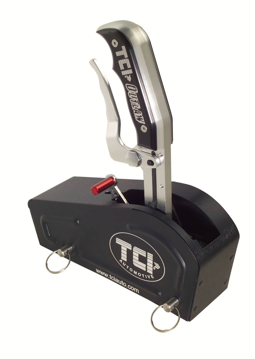TCI Automotive 611323 Outlaw Shifter for GM Powerglide with Black-Anodized Cover