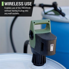 Tera Pump 20007 TREDRUMRB - Rechargeable Battery with Charger, and Detachable Holder