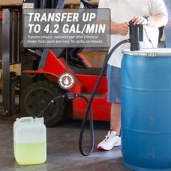 Tera Pump 20102 TREDRUME-CH-M - Metered Ethanol/Methanol/Brake Cleaner Drum Pump