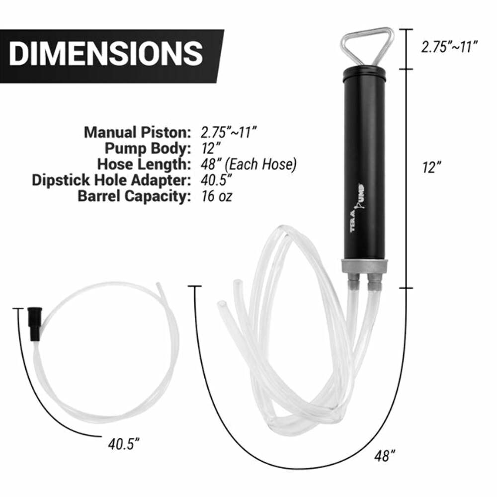 Tera Pump 20125 TROILTR01 - Dual Action Suction Gun