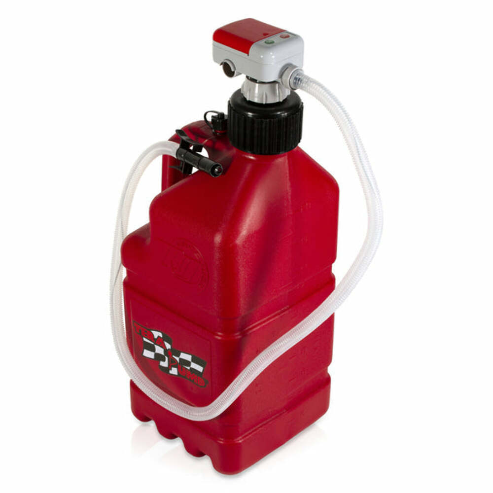 Tera Pump 20158 TRJ5XLR 5 Gallon Racing Jug with Transfer Pump Includes Gas Can