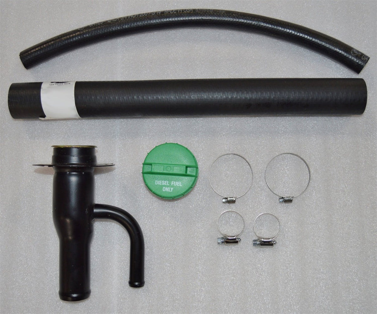 TITAN Fuel Tanks 9900025 ½” Universal Filler Neck Kit For Diesel Fueled Cab And Chassis Trucks