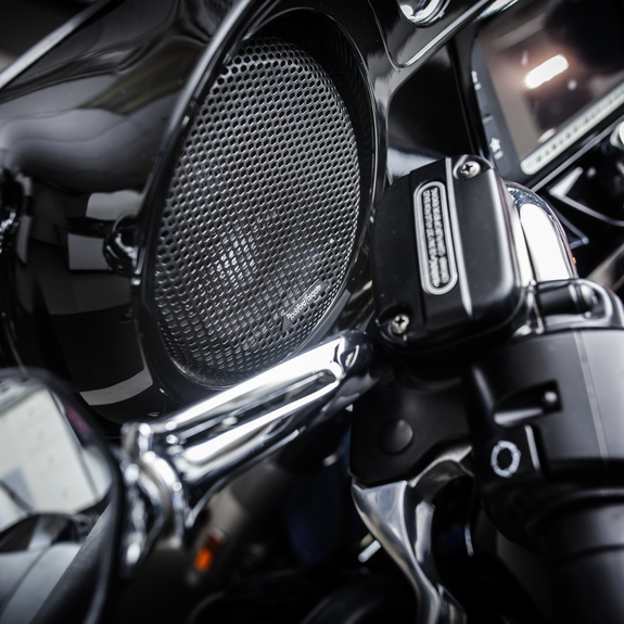 Rockford Fosgate Power Harley-Davidson® 6.5" Full Range Fairing/Tour-Pak Speakers (2014+) pn tms65