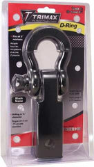 TRIMAX TDRRHB D-Ring Receiver Hitch Black