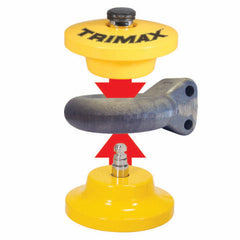 TRIMAX TLR51 Lunette Tow Ring Lock-Fits 2-7/8 inch Inside Diameter Weather Resistant Metal Alloy