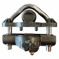 TRIMAX UMAX50D Premium Universal Die Cast Unattended Trailer Lock, and U-Lock 9/16 inch Dia. Shackle