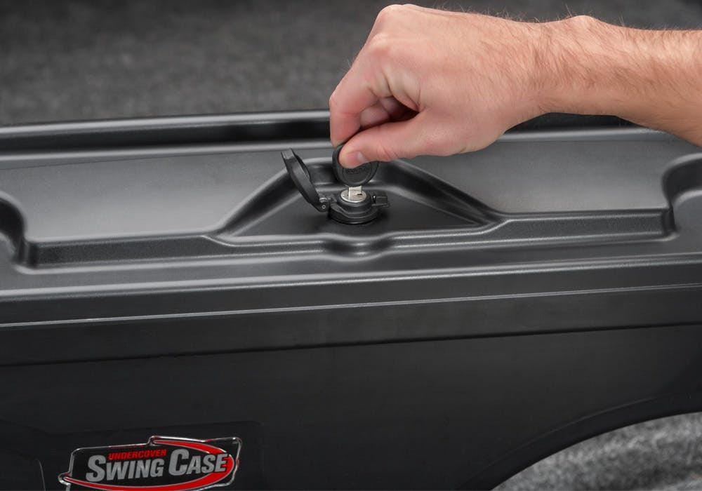 UnderCover SC205D Swing Case Storage Box Drivers Side Black Smooth