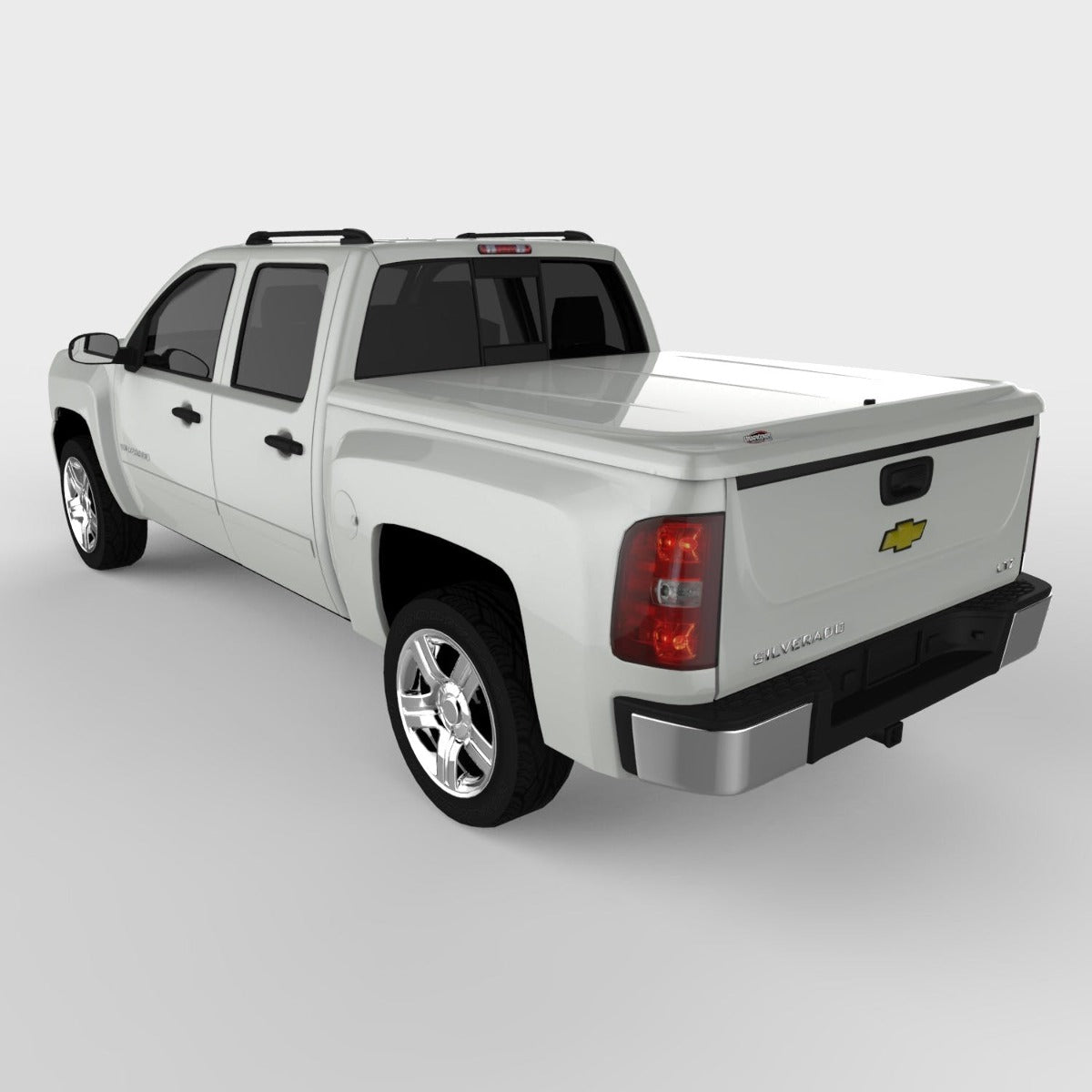 UnderCover UC1066L-GGZ LUX Tonneau Cover, Sheer Silver