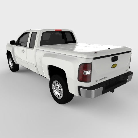 UnderCover UC1076L-50 LUX Tonneau Cover, Summit White