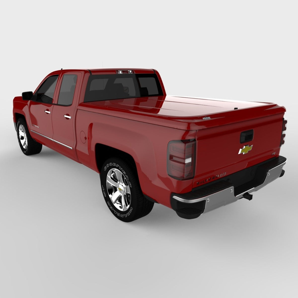UnderCover UC1126L-74 LUX Tonneau Cover, Victory Red