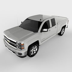 UnderCover UC1126L-GAN LUX Tonneau Cover, Silver Ice