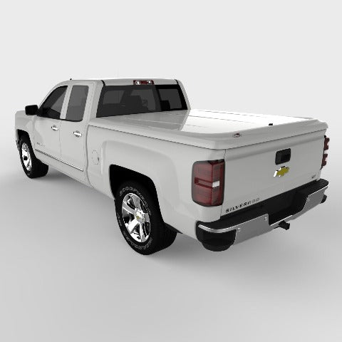 UnderCover UC1126L-GAN LUX Tonneau Cover, Silver Ice