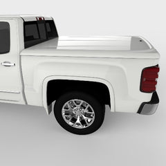 UnderCover UC1136L-50 LUX Tonneau Cover, Olympic White