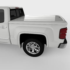 UnderCover UC1136L-GAN LUX Tonneau Cover, Silver Ice