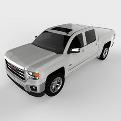 UnderCover UC1136L-GAN LUX Tonneau Cover, Silver Ice