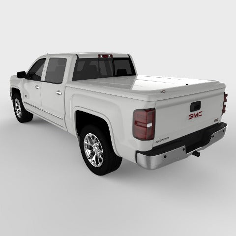UnderCover UC1136L-GAN LUX Tonneau Cover, Silver Ice