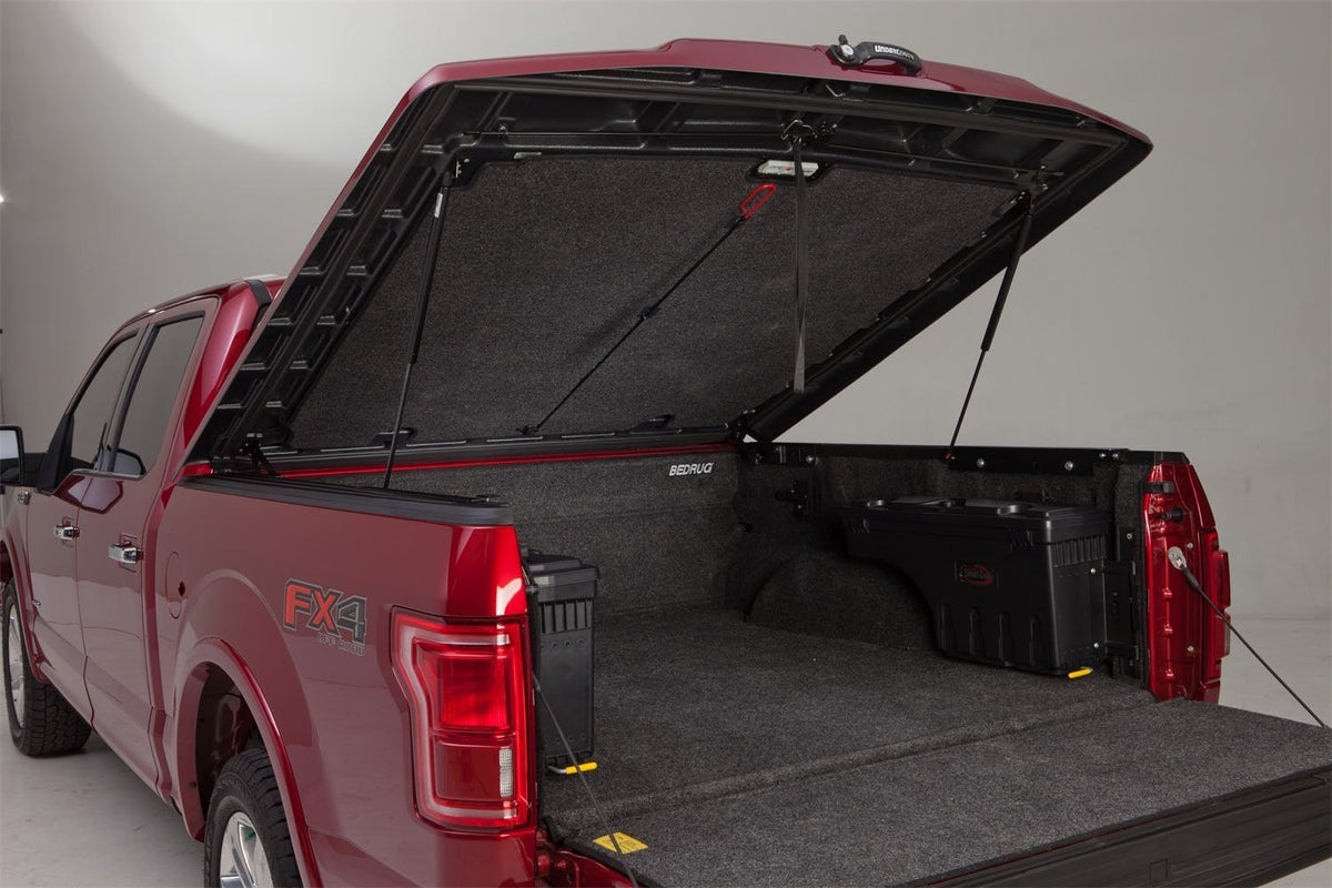UnderCover UC1158S Elite Smooth Tonneau Cover, Smooth Gray Finish, Must Be Painted