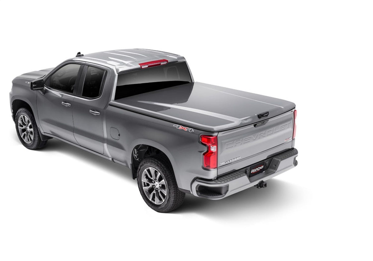 UnderCover UC1208L-GAN Elite LX Tonneau Cover, Silver Ice