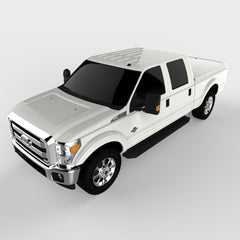 UnderCover UC2126L-Z1 LUX Tonneau Cover, Oxford White