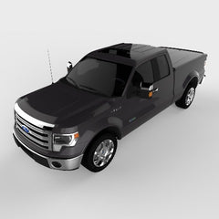 UnderCover UC2136L-UH LUX Tonneau Cover, Tuxedo Black