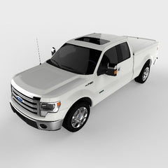 UnderCover UC2136L-YZ LUX Tonneau Cover, Oxford White