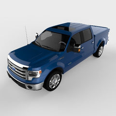 UnderCover UC2146L-SZ LUX Tonneau Cover, Blue Flame