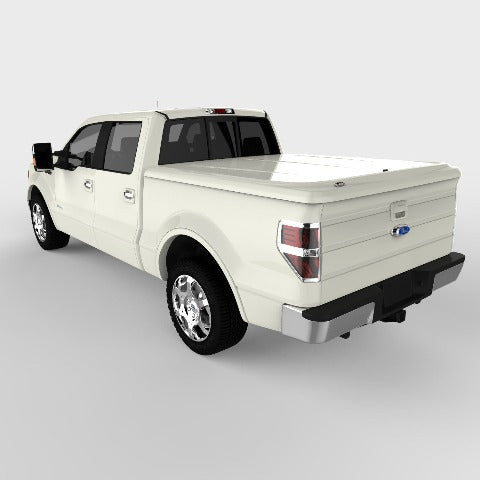 UnderCover UC2146L-UG LUX Tonneau Cover, White Platinum