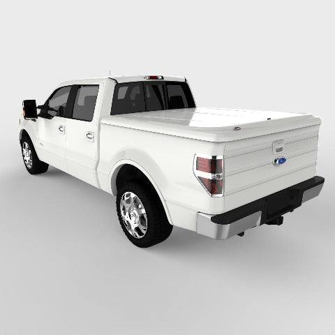 UnderCover UC2146L-YZ LUX Tonneau Cover, Oxford White