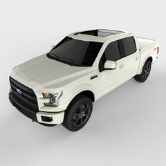UnderCover UC2156L-UG LUX Tonneau Cover, White Platinum