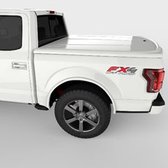 UnderCover UC2156L-YZ LUX Tonneau Cover, Oxford White