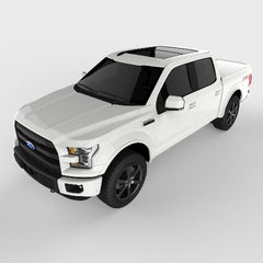 UnderCover UC2156L-YZ LUX Tonneau Cover, Oxford White